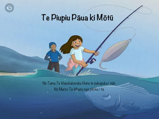 Te Piupiu Pāua ki Mōtu iPad  Screenshots