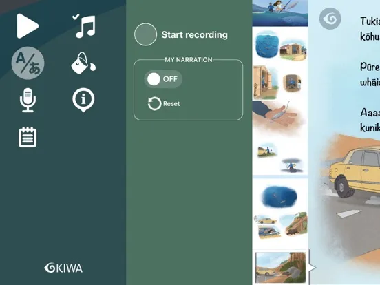 Te Piupiu Pāua ki Mōtu iPad  Screenshots