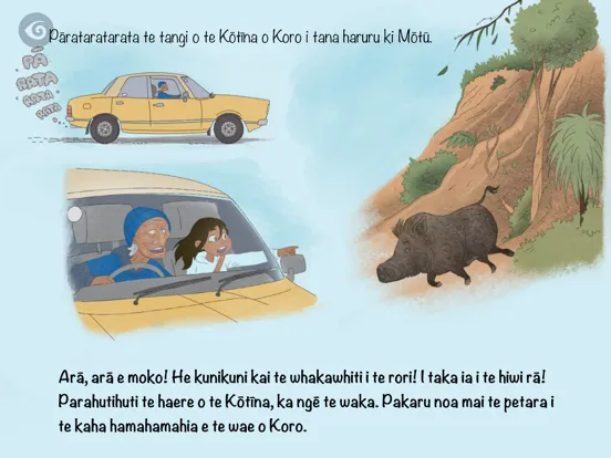 Te Piupiu Pāua ki Mōtu iPad  Screenshots