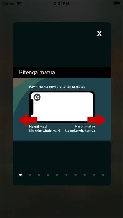 Zrzuty ekranu Te Haerenga ā Tōhē