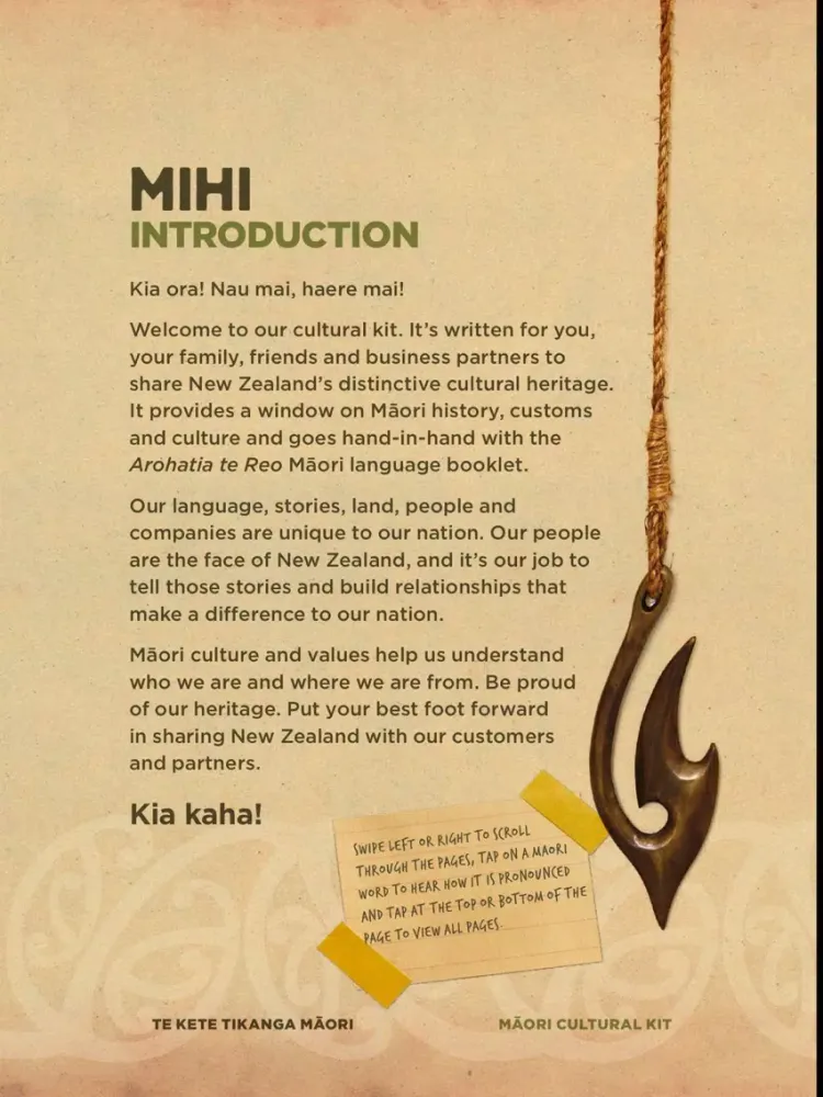 تصاویر Te Kete Maori iPad 