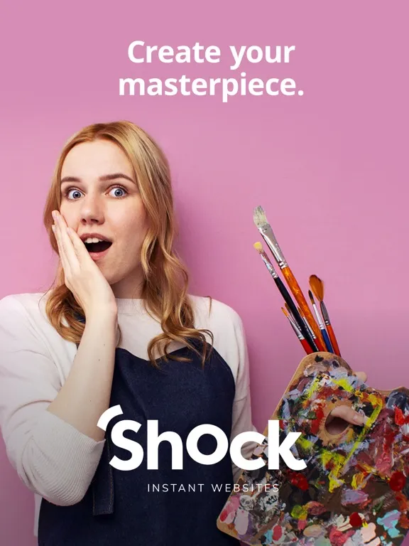 Shock Instant Websites iPad  स्क्रीनशॉट