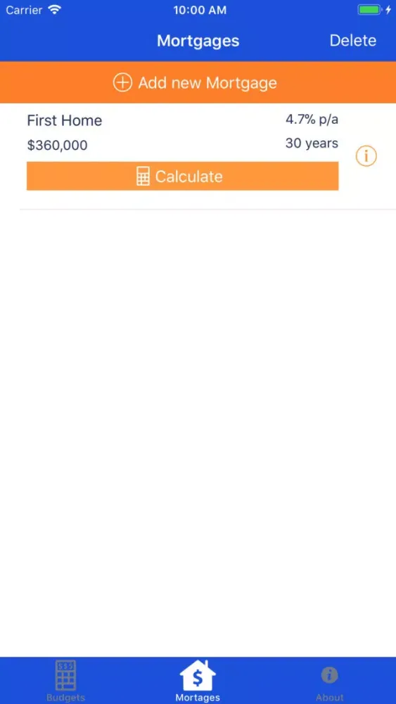 Ảnh chụp màn hình của Revolving Credit Calculator