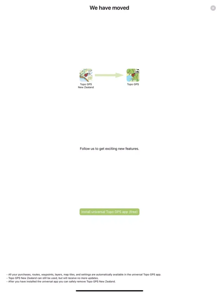 Capturas de pantalla de Topo GPS New Zealand iPad 
