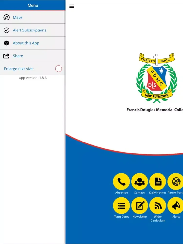 ภาพหน้าจอของ Francis Douglas College - FDMC iPad 