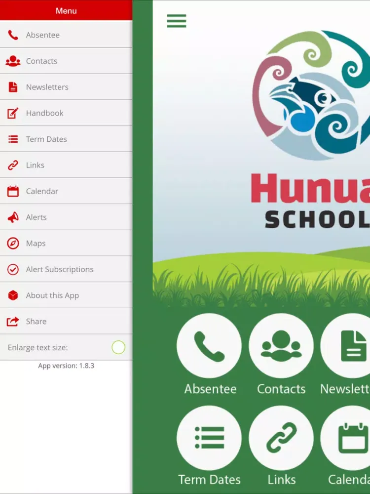 Hunua School iPad 应用截图