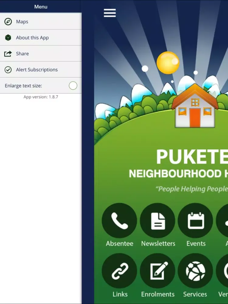Pukete Neighbourhood House iPad  Ekran Görüntüleri
