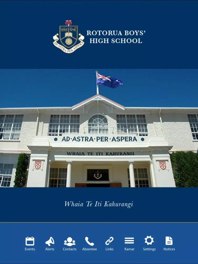 Rotorua Boys High School iPad Screenshots
