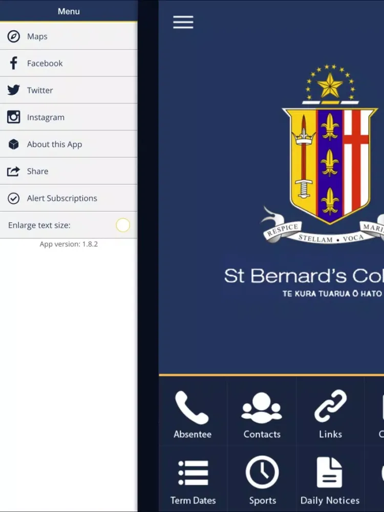 St Bernard's College iPad  Ekran Görüntüleri