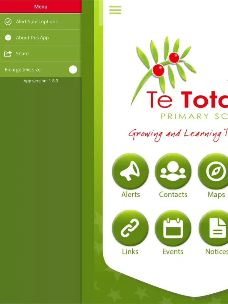 Te Totara iPad  سکرین شاٹس