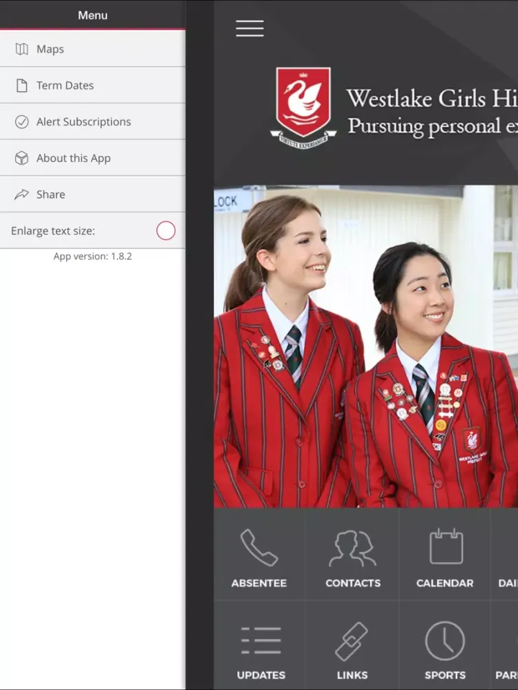 Westlake Girls High iPad  স্ক্রিনশট
