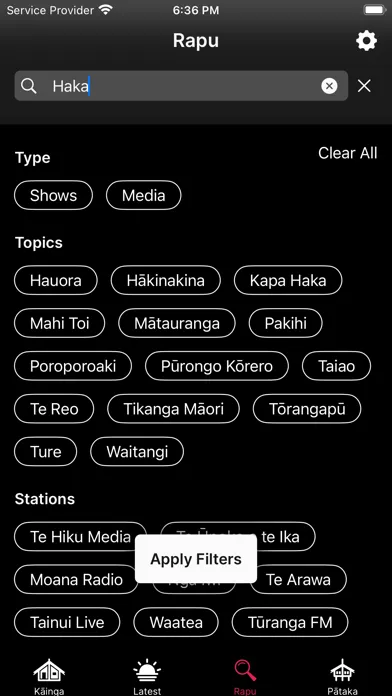 Te Whare Kōrero Screenshots