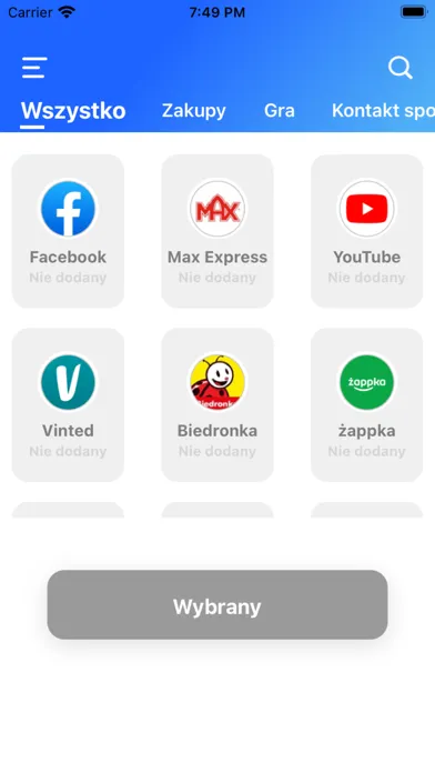 Zrzuty ekranu Simple - Records Tools