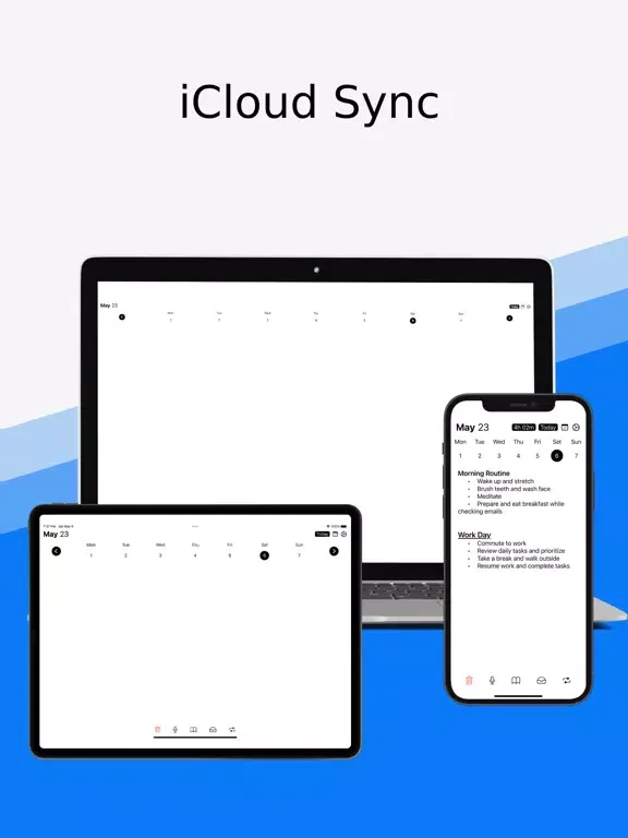 DateNotes | All-in-One Planner iPad 应用截图