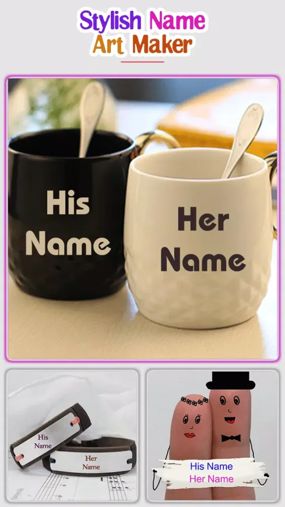 Tangkapan skrin Stylish Name Art Maker