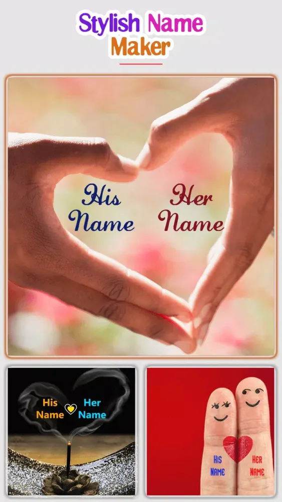 Tangkapan skrin Stylish Name Art Maker