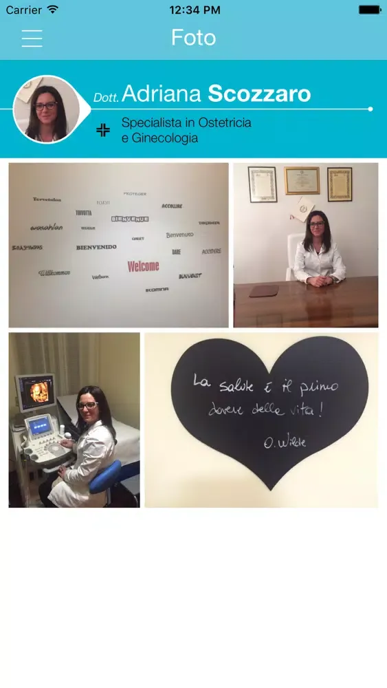 Dr Adriana Scozzaro • OB Doctor سکرین شاٹس