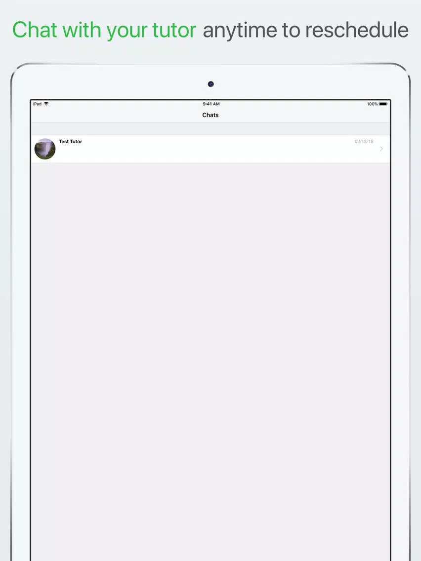 Screenshot di Peerly On-Demand Tutoring iPad 
