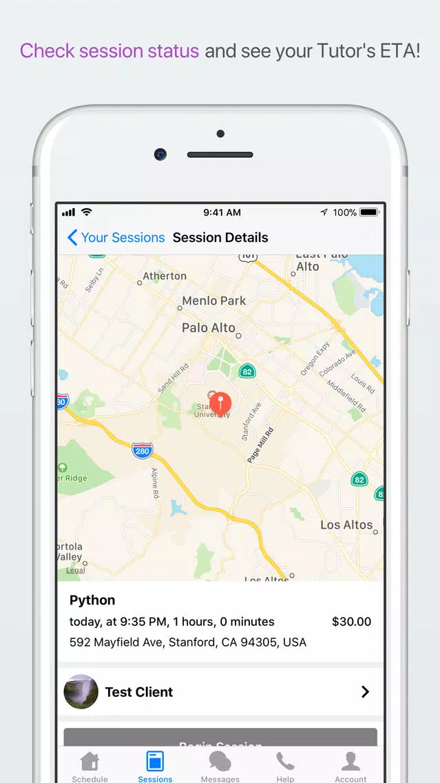 Screenshot di Peerly On-Demand Tutoring
