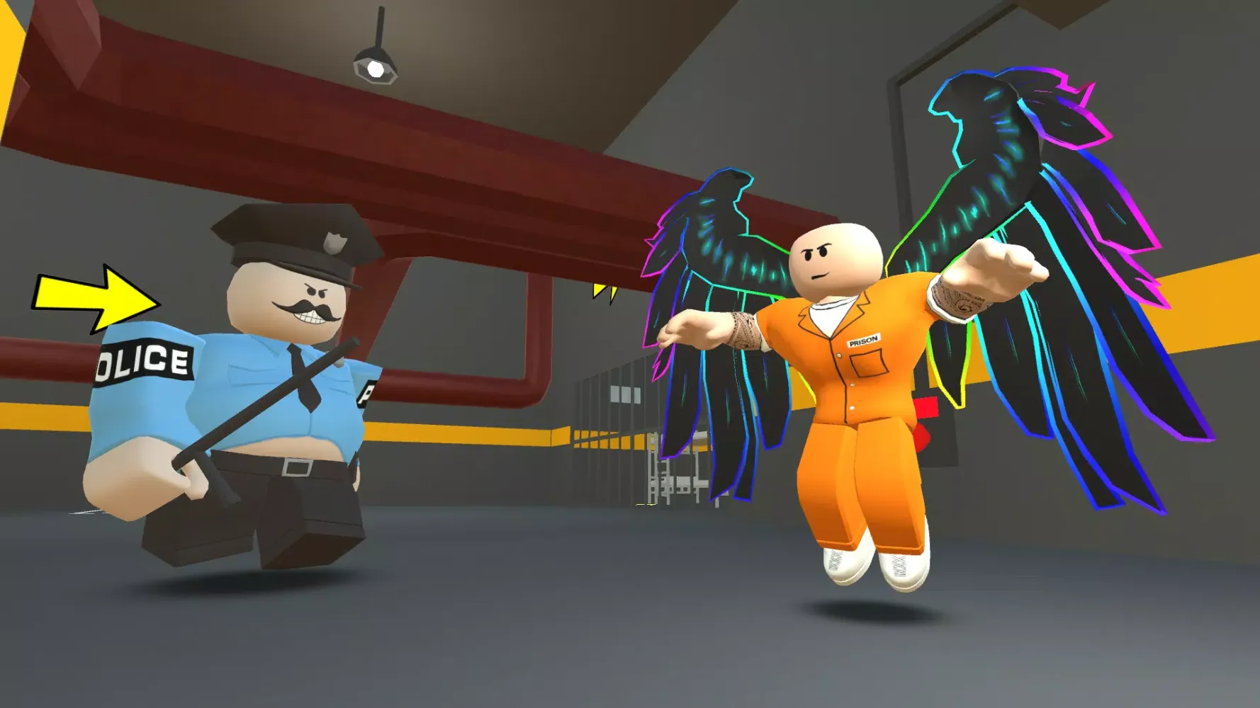 Ảnh chụp màn hình của Obby Prison Escape from Barry