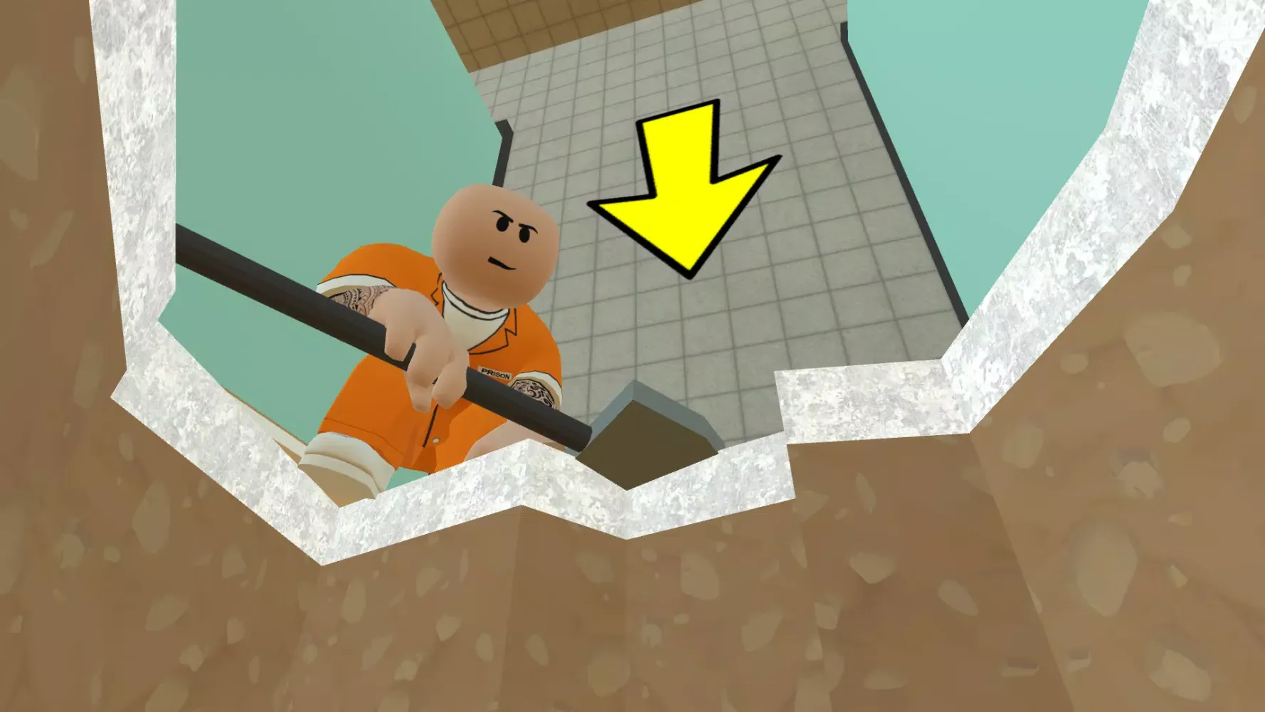 Ảnh chụp màn hình của Obby Prison Escape from Barry