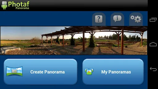 Photaf Panorama Screenshots
