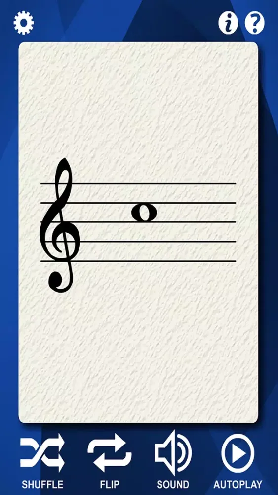 Captures d'écran de Oboe Flash Cards