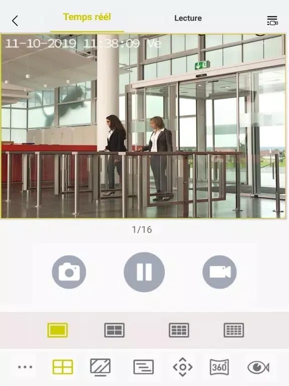 TKH Security Observer iPad  স্ক্রিনশট