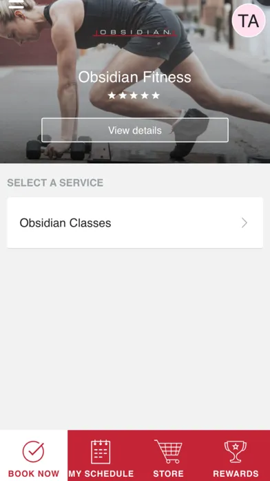 Captures d'écran de Obsidian Fitness