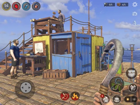 Capturas de tela do Raft® Survival: Multiplayer iPad 