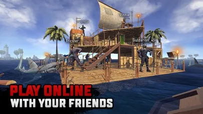 Capturas de tela do Raft® Survival: Multiplayer