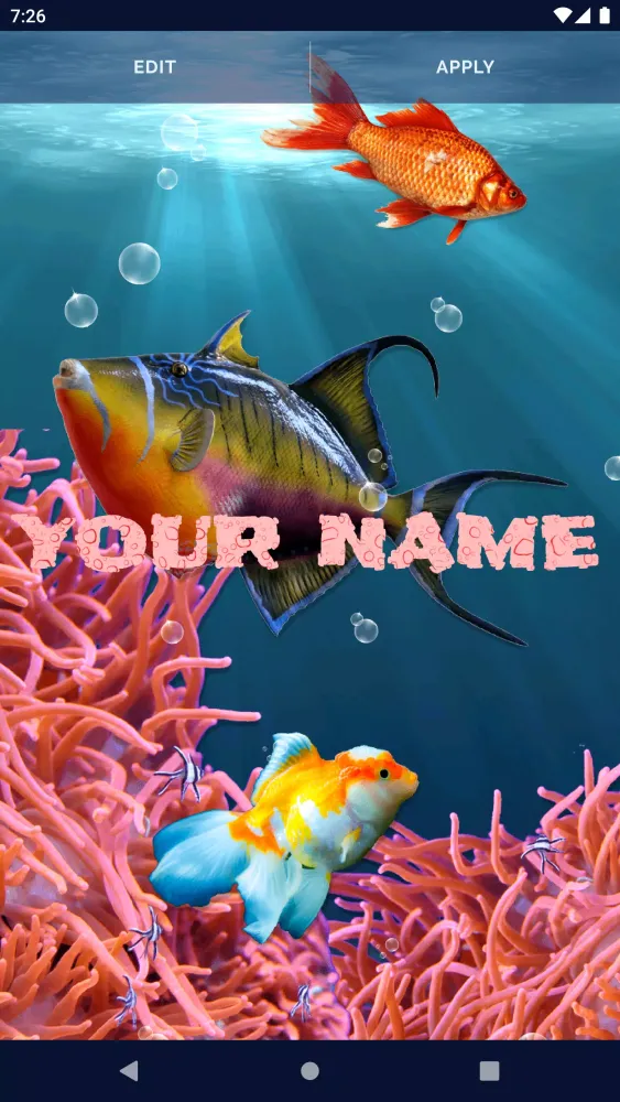 Fish Ocean Live Wallpaper Screenshots