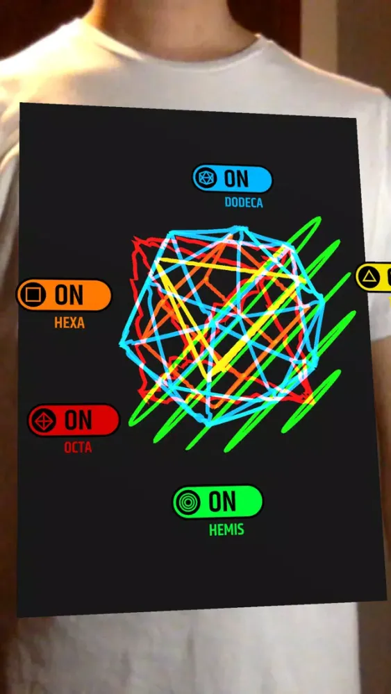 Screenshot di OCN Realidad Aumentada