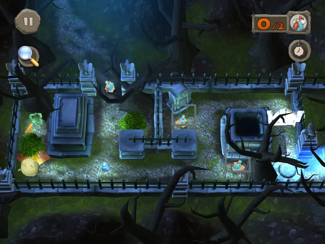 Tangkapan skrin Dumb Chicken : Buddy Rescue iPad 