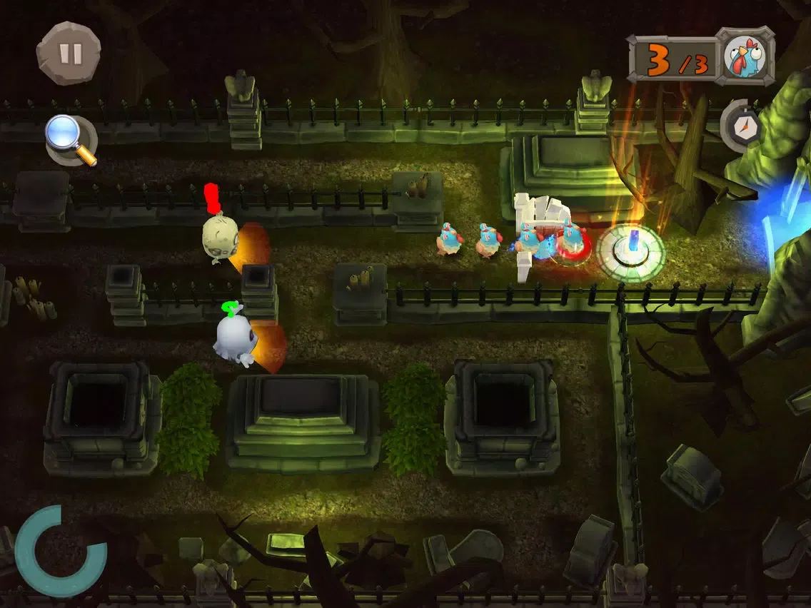Tangkapan skrin Dumb Chicken : Buddy Rescue iPad 