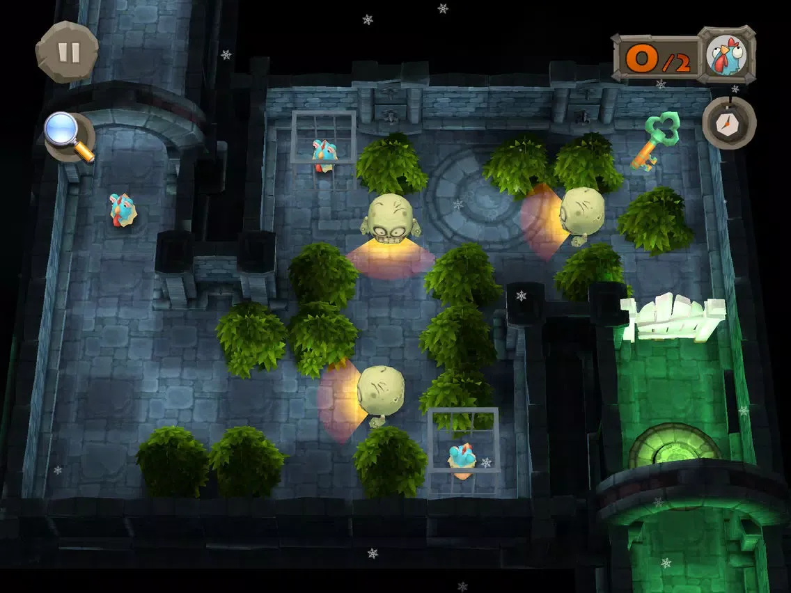 Tangkapan skrin Dumb Chicken : Buddy Rescue iPad 