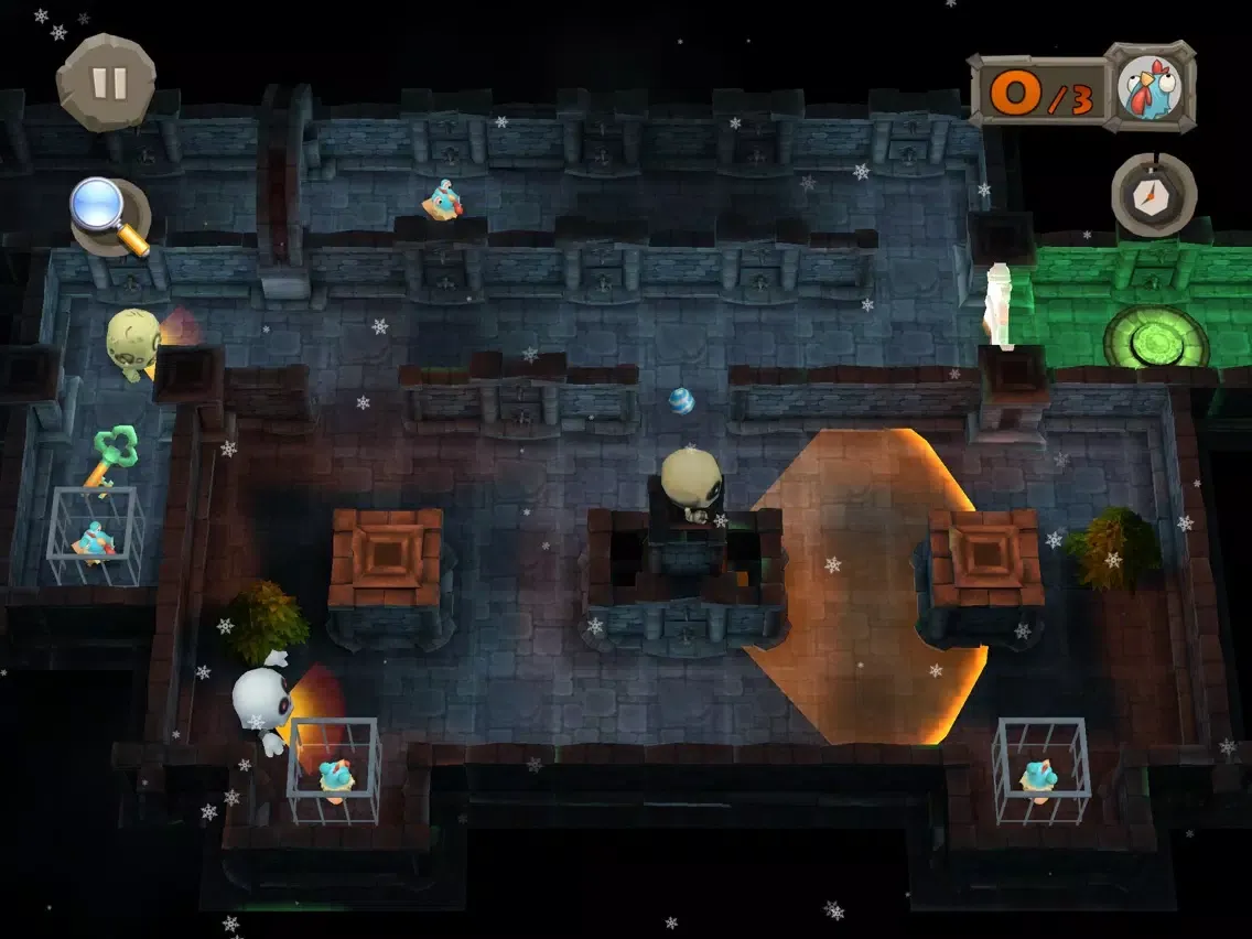 Tangkapan skrin Dumb Chicken : Buddy Rescue iPad 