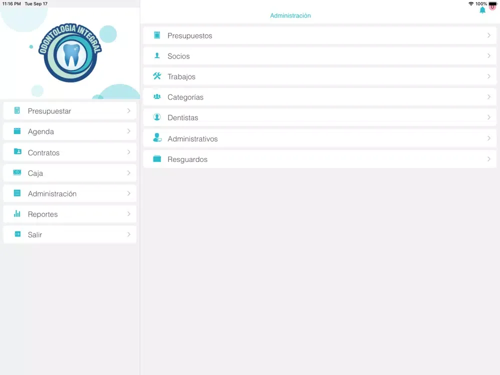 Capturas de pantalla de Odontología Integral iPad 