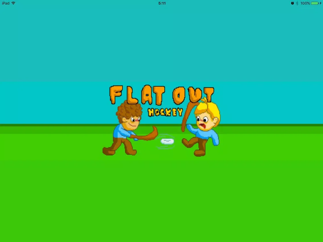 Capturas de pantalla de Flat Out Hockey iPad 
