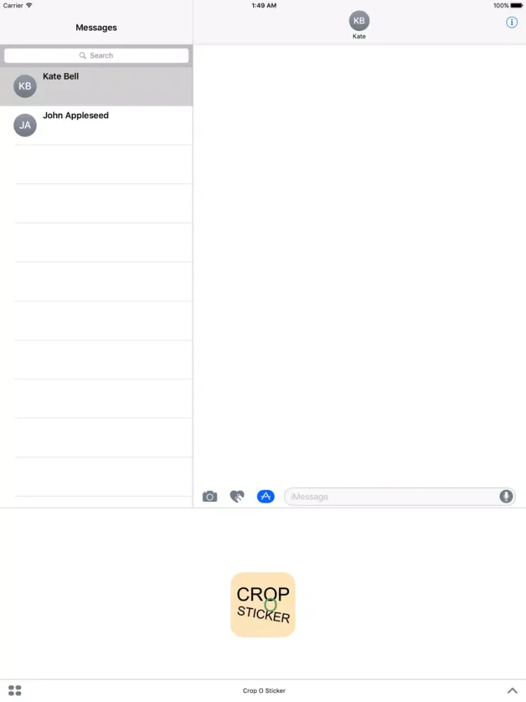 Crop O Sticker iPad  스크린샷