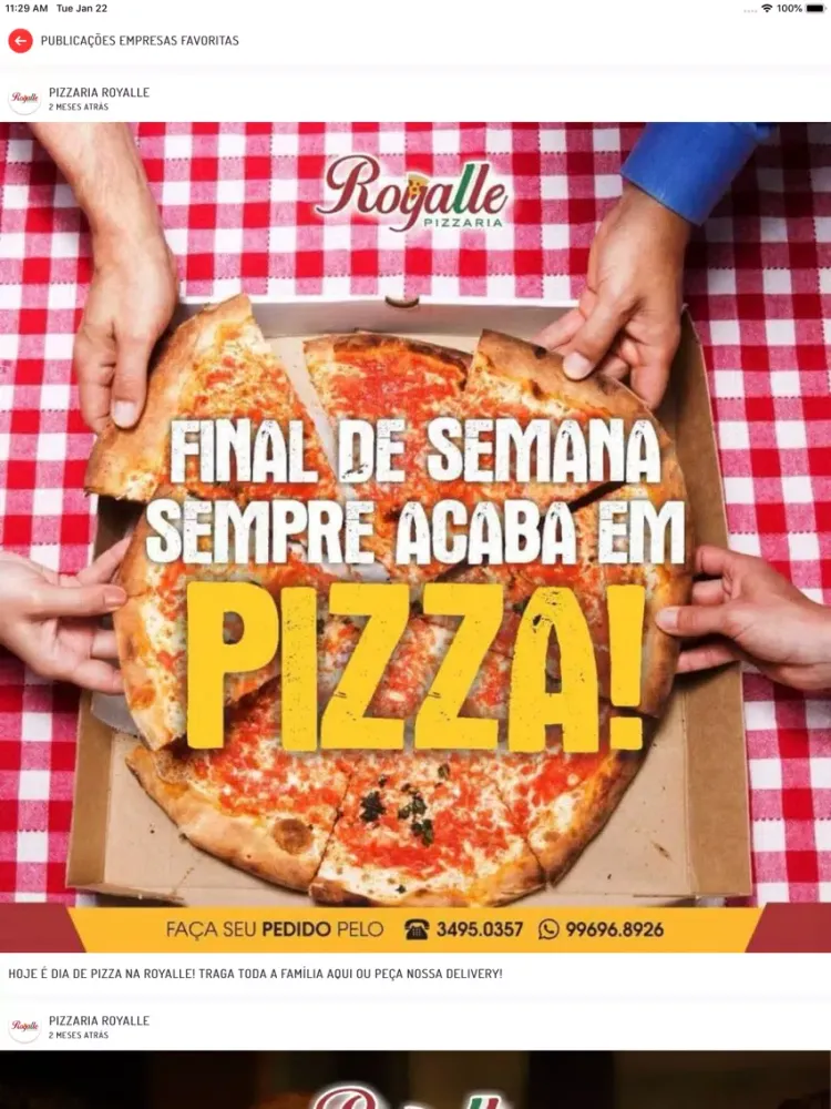 Ofertas da Cidade iPad  Ekran Görüntüleri