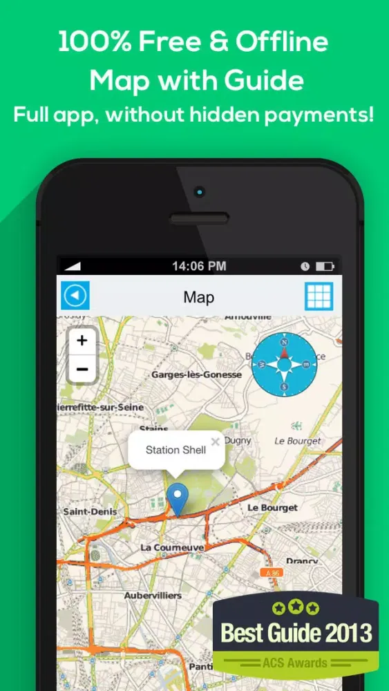 Capturas de pantalla de Indonesia offline map, guide, weather, hotels. Free GPS navigation.