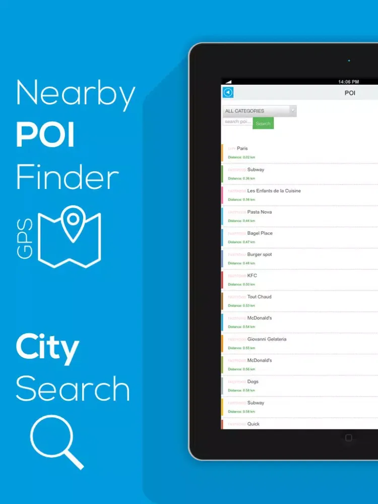Norway & Oslo offline map, guide, weather, hotels. Free GPS navigation. iPad  Screenshots