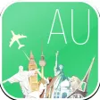 Australia Offline map & flights. Airline tickets, airports, car rental, hotels booking. Free navigation.