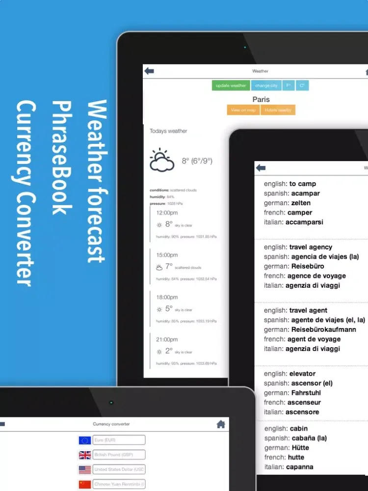 Capturas de pantalla de Jakarta offline travel map, walks, tourist guide, airports, car rental, hotels booking. Free navigation. iPad 
