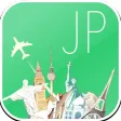 Japan Fly & Drive. Offline road map, flights status & tickets, airport, car rental, hotels booking.