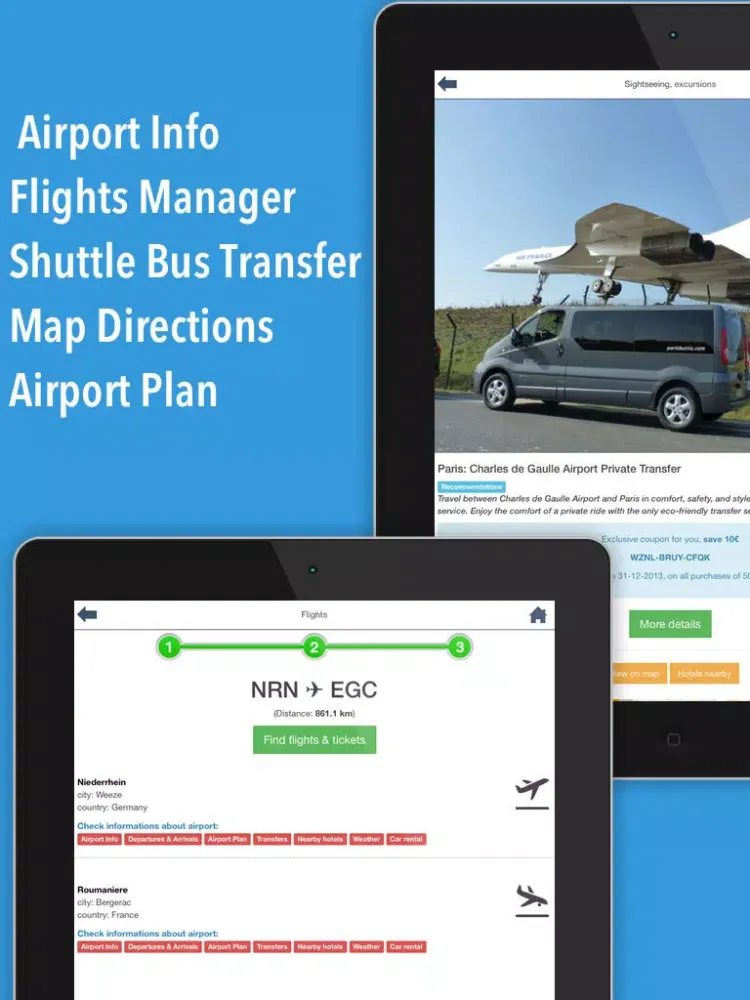 ภาพหน้าจอของ Shanghai Offline map & flights. Airline tickets, airports, car rental, hotels booking. Free navigation. iPad 