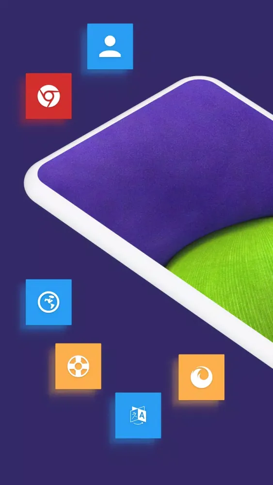 Galaxy A22 Theme & Launcher Screenshots