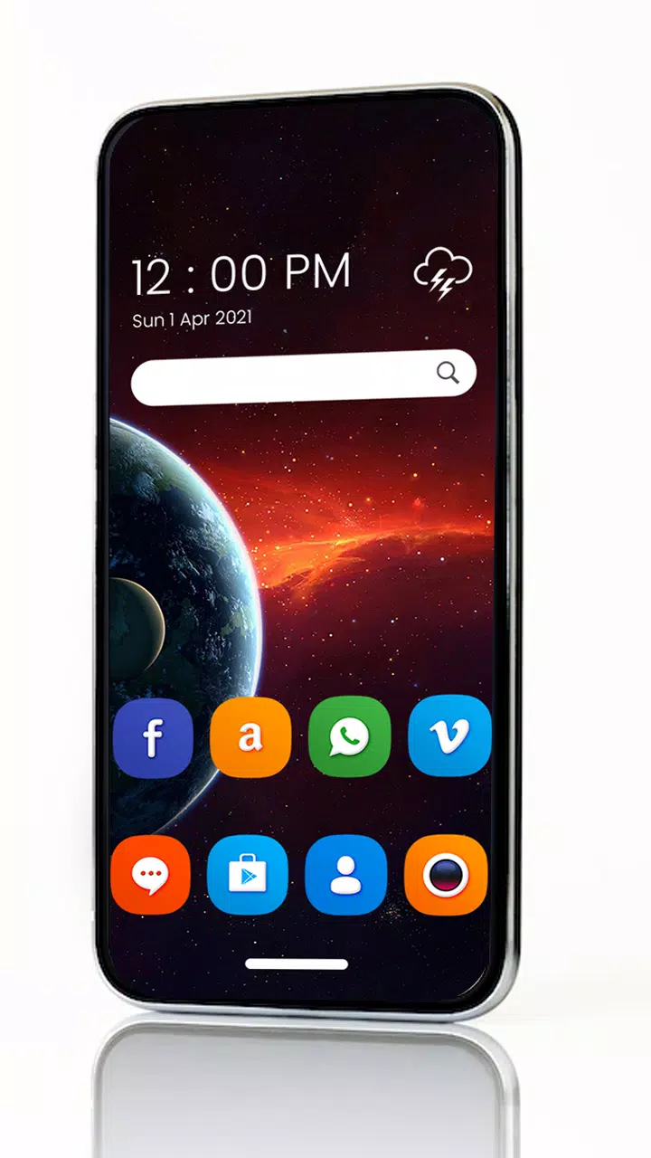 Samsung Galaxy A54 Theme Screenshots