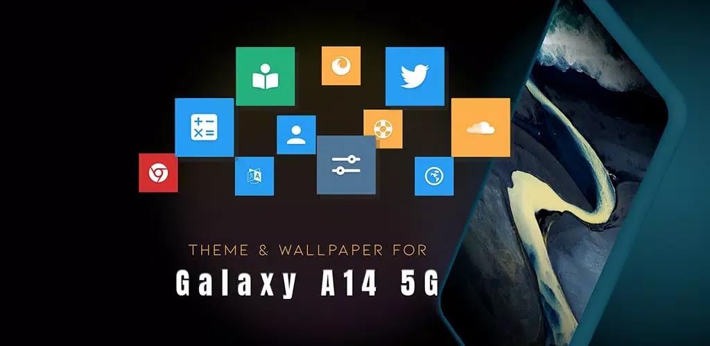Samsung Galaxy A14 Theme Screenshots